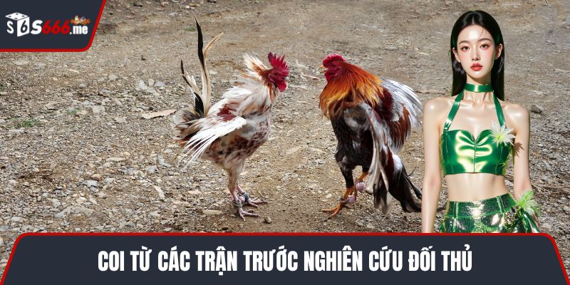 Coi từ các trận trước nghiên cứu đối thủ