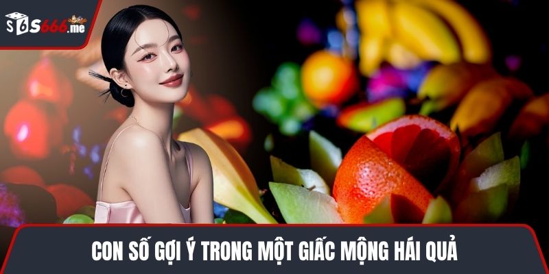 Con số gợi ý trong một giấc mộng hái quả