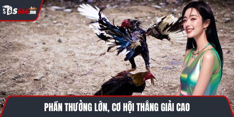 Phần thưởng lớn, cơ hội thắng giải cao