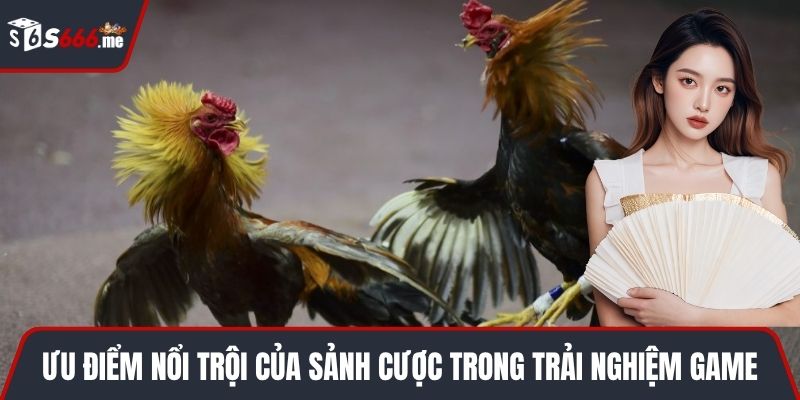 Ưu điểm nổi trội của sảnh cược trong trải nghiệm game