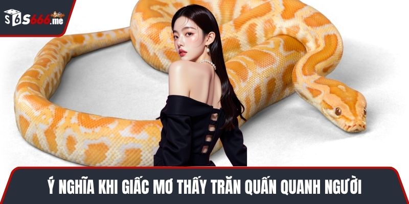 Ý nghĩa khi giấc mơ thấy trăn quấn quanh người
