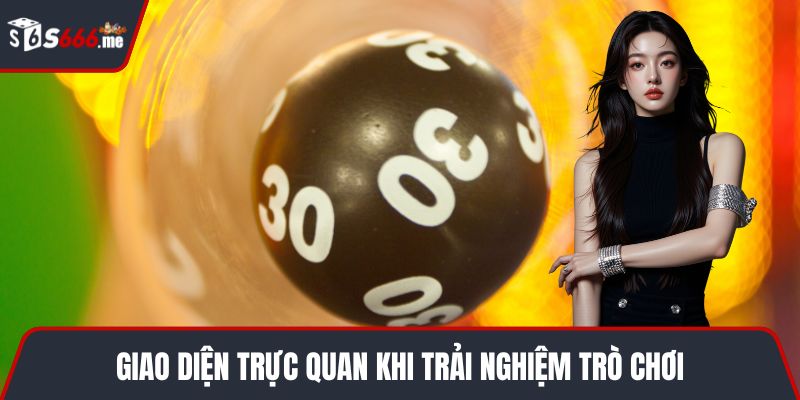Giao diện trực quan khi trải nghiệm trò chơi
